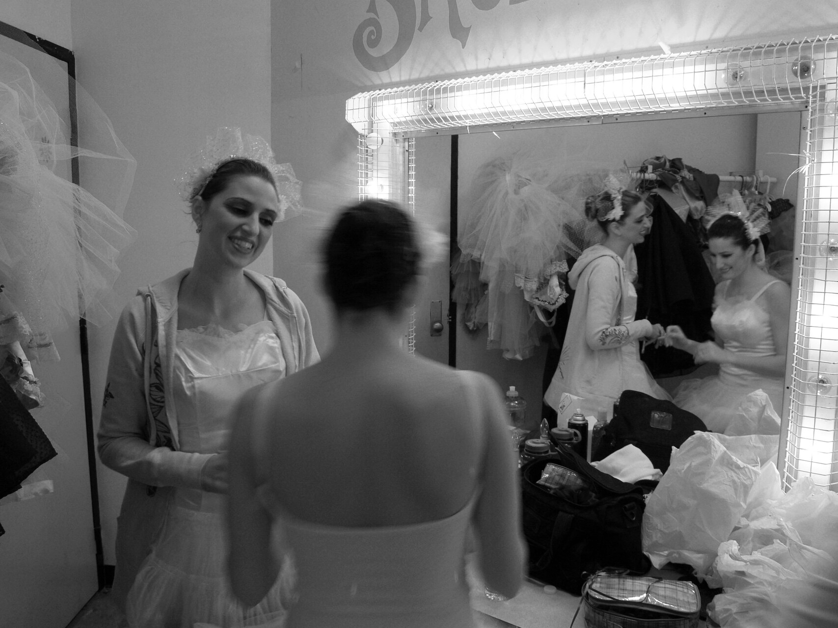 Dawn teaching ballet