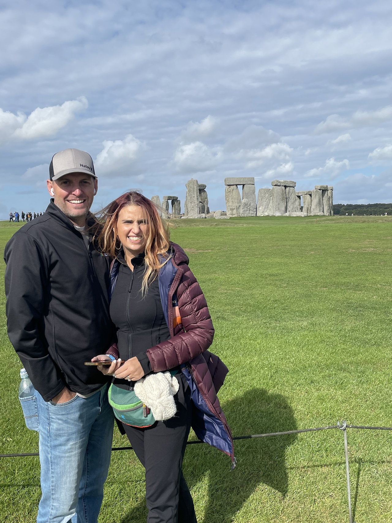 Visiting Stonehenge in England